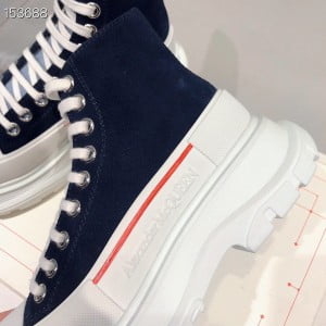 Alexander McQueen Tread Slick Hi-Top Sneakers Fall/Winter 2020 Collection - Image 8