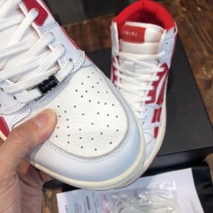 Amiri Skel High-Top Mens Sneakers Calfskin Leather Fall/Winter 2021 Collection - Image 5