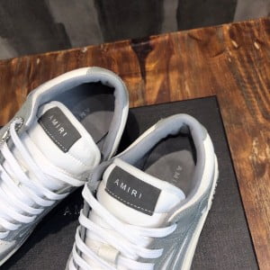 Amiri Skel Low-Top Mens Sneakers Calfskin Leather Fall/Winter 2021 Collection - Image 7