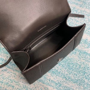 Balenciaga Hourglass Bag 23cm 8895 Python Stamp Calfskin Leather Spring/Summer 2022 Collection - Image 9