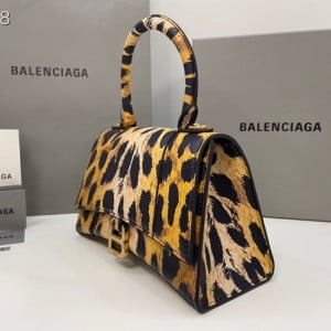 Balenciaga Hourglass Bag 24cm Calfskin Leather Aged Gold Hardware Fall/Winter 2020 Collection - Image 7