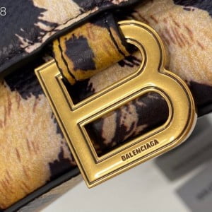 Balenciaga Hourglass Bag 24cm Calfskin Leather Aged Gold Hardware Fall/Winter 2020 Collection - Image 8