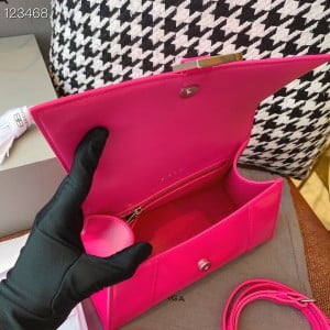 Balenciaga Hourglass Bag 24cm Calfskin Leather Aged Silver Hardware Fall/Winter 2020 Collection - Image 4