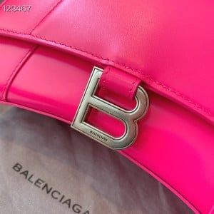 Balenciaga Hourglass Bag 24cm Calfskin Leather Aged Silver Hardware Fall/Winter 2020 Collection - Image 8