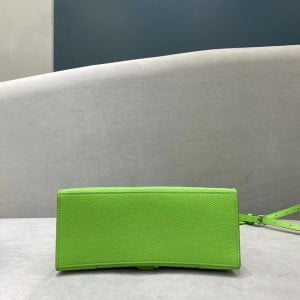 Balenciaga Hourglass Bag 24cm Grained Calfskin Leather Aged Silver Hardware Spring/Summer 2020 Collection - Image 3