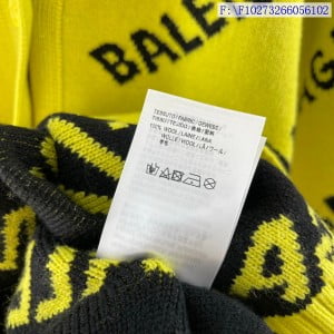 Balenciaga Logo Wool Sweater Jacket Fall/Winter 2021 Collection - Image 6