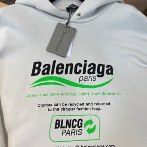 Balenciaga Oversized Pullover Hoodie Jacket Fall/Winter 2021 Collection - Image 5