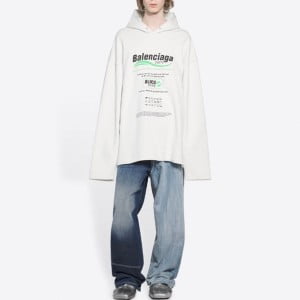 Balenciaga Oversized Pullover Hoodie Jacket Fall/Winter 2021 Collection - Image 10