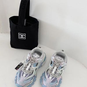 Balenciaga Track 2.0 Sneakers Calfskin Leather Fall/Winter 2020 Collection - Image 4