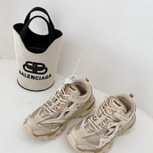 Balenciaga Track 2.0 Sneakers Calfskin Leather Fall/Winter 2020 Collection - Image 6