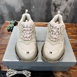 Balenciaga Triple S Clear Sole Unisex Sneakers Fall/Winter 2022 Collection - Image 4
