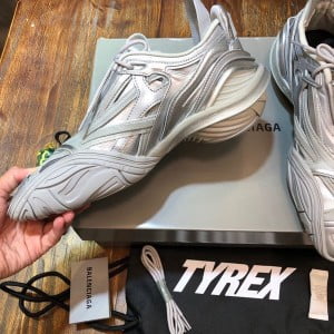 Balenciaga Tyrex Low Top Sneakers Calfskin Leather Spring/Summer 2020 Collection - Image 3