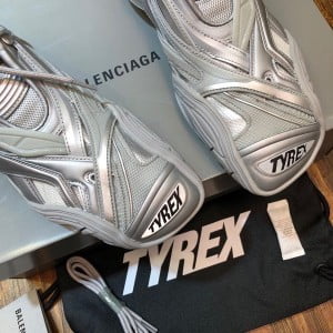Balenciaga Tyrex Low Top Sneakers Calfskin Leather Spring/Summer 2020 Collection - Image 5
