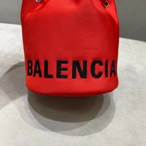 Balenciaga Wheel XS Drawstring Bucket Bag Canvas Fall/Winter 2020 Collection - Image 6