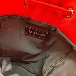 Balenciaga Wheel XS Drawstring Bucket Bag Canvas Fall/Winter 2020 Collection - Image 9