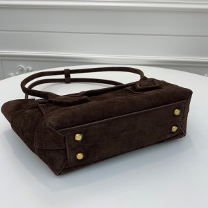 Bottega Veneta Arco Shoulder Bag 33cm Suede/Calfskin Leather 2020 Spring/Summer Collection - Image 4