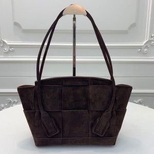 Bottega Veneta Arco Shoulder Bag 33cm Suede/Calfskin Leather 2020 Spring/Summer Collection - Image 9