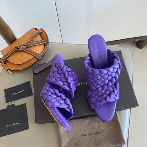 Bottega Veneta Curve Sandals 9.5cm Heel Lambskin Leather Spring/Summer 2020 Collection - Image 3