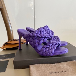 Bottega Veneta Curve Sandals 9.5cm Heel Lambskin Leather Spring/Summer 2020 Collection - Image 4