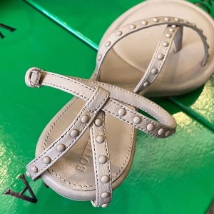Bottega Veneta Dot Studded Sandals Calfskin Leather Fall/Winter 2021 Collection - Image 7