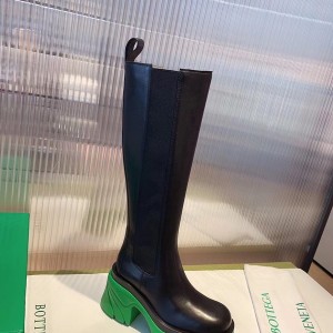 Bottega Veneta Flash Knee High Boots Calfskin Leather Fall/Winter 2021 Collection - Image 5