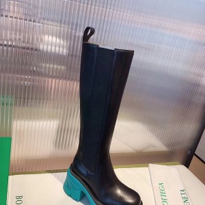 Bottega Veneta Flash Knee High Boots Calfskin Leather Fall/Winter 2021 Collection - Image 7