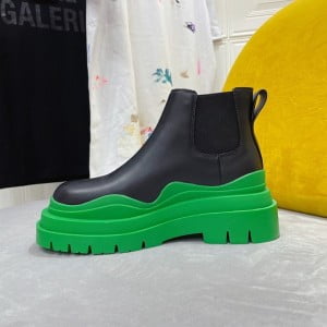 Bottega Veneta Flat Lug Triple-Sole Leather Boots Calfskin Leather Fall/Winter 2021 Collection - Image 8