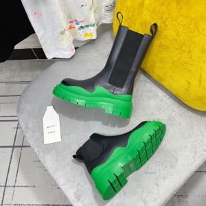Bottega Veneta Flat Lug Triple-Sole Leather Boots Calfskin Leather Fall/Winter 2021 Collection - Image 9