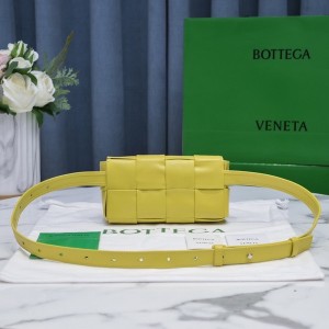 Bottega Veneta Mini Cassette Belt Bag 18cm 668572 Lambskin Leather Spring/Summer 2022 Collection - Image 3