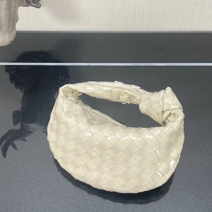 Bottega Veneta Mini Jodie Shoulder Bag 23cm 651876 Patent Calfskin Leather Spring/Summer 2022 Collection - Image 6