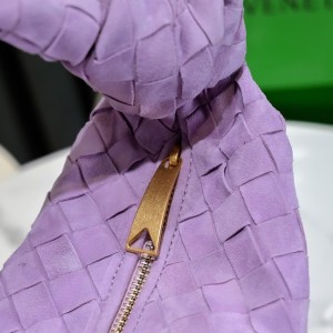 Bottega Veneta Mini Jodie Shoulder Bag 23cm 651876 Suede/Calfskin Leather Spring/Summer 2022 Collection - Image 8