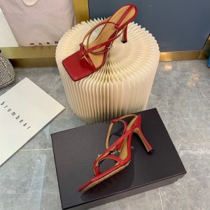 Bottega Veneta Stretch Sandals 9cm Heel Lambskin Leather Spring/Summer 2020 Collection - Image 6