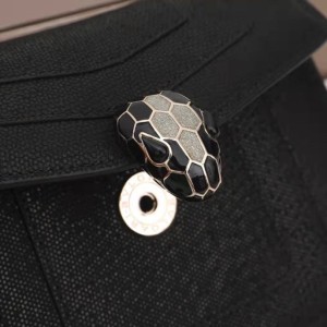Bvlgari Serpenti Forever Small Crossbody Bag 20cm Metallic Karung Skin Leather Spring/Summer 2022 Collection - Image 8