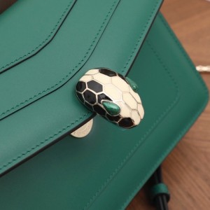Bvlgari Serpenti Forever Small Crossbody Bag 22cm Calfskin Leather Spring/Summer 2022 Collection - Image 7