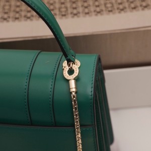 Bvlgari Serpenti Forever Top Handle Crossbody Bag 23cm Calfskin Leather Spring/Summer 2022 Collection - Image 5