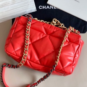 Chanel 19 Flap Bag Goatskin Leather Spring/Summer 2020 Collection - Image 3