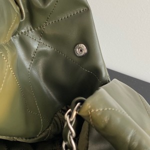Chanel 22 Shopping Tote Bag 42CM Shiny Calfskin Leather Spring/Summer 2022 Collection - Image 9