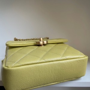 Chanel Backpack 20cm AS3108 Grained Calfskin Leather Gold Hardware Spring/Summer 2022 Collection - Image 5