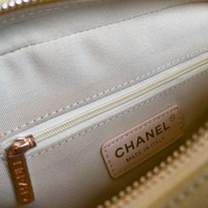 Chanel Backpack 20cm AS3108 Grained Calfskin Leather Gold Hardware Spring/Summer 2022 Collection - Image 8
