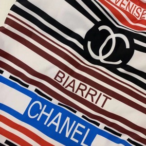 Chanel Biarrit One Piece High Cut Bikini Swimsuit Spring/Summer 2020 Collection - Image 3