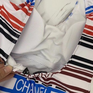 Chanel Biarrit One Piece High Cut Bikini Swimsuit Spring/Summer 2020 Collection - Image 5