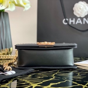Chanel Braided LeBoy Bag 20cm Lambskin Leather Gold Hardware Spring/Summer 2020 Collection - Image 7