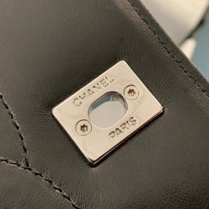 Chanel Chevron Trendy CC Bag 25cm AS92236 Silver Hardware Lambskin Leather Spring/Summer 2022 Collection - Image 6