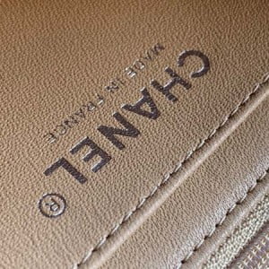 Chanel Classic Flap Bag 20cm Silver Hardware Caviar Leather Spring/Summer 2020 Collection - Image 6