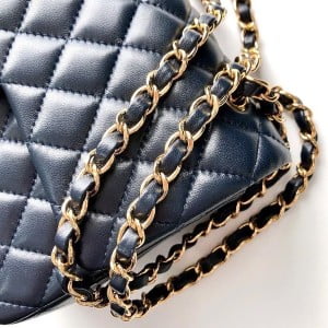 Chanel Classic Flap Bag 25cm AS1112 Gold Hardware Lambskin Leather Spring/Summer 2022 Collection - Image 4
