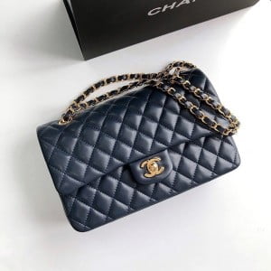 Chanel Classic Flap Bag 25cm AS1112 Gold Hardware Lambskin Leather Spring/Summer 2022 Collection - Image 10