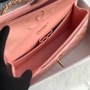 Chanel Classic Flap Bag 25cm Gold Hardware Patent Leather Spring/Summer 2020 Collection - Image 9