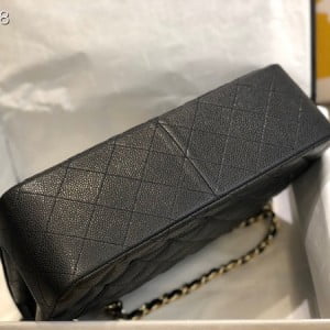 Chanel Classic Flap Jumbo Bag 58600 30cm Gold Hardware Lambskin Leather Fall/Winter 2020 Collection - Image 4