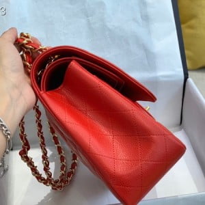 Chanel Classic Flap Jumbo Bag 58600 30cm Gold Hardware Lambskin Leather Fall/Winter 2020 Collection - Image 5