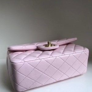 Chanel Cocohandle Mini Flap Top Handle Bag 18CM AS2431 Lambskin Leather Gold Hardware Spring/Summer 2022 Collection - Image 3